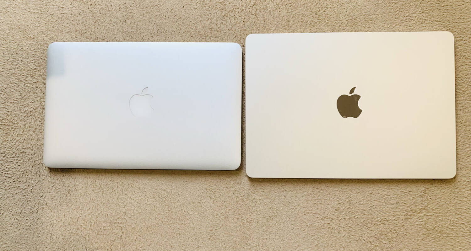 新旧MacBook air比較