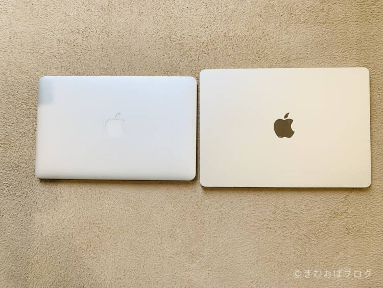 新旧MacBook air比較