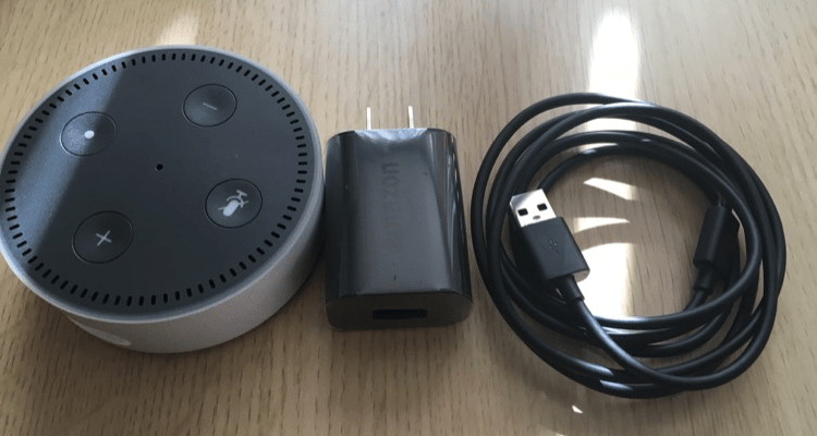 Amazon echo dotの付属品