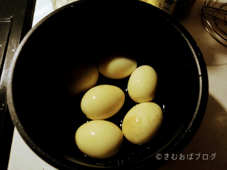 siroca（シロカ）の電気圧力鍋で煮玉子作り