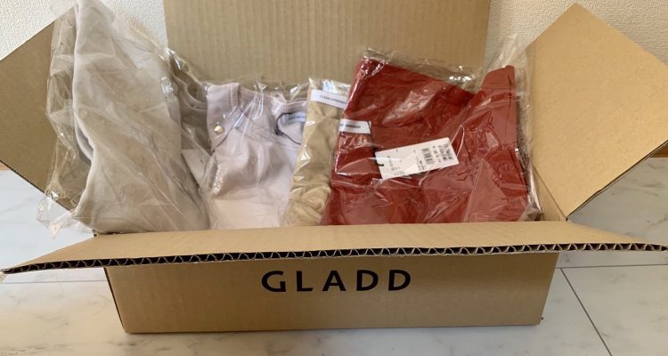 アウトレットサイトGLADDで購入した春夏服　トップス