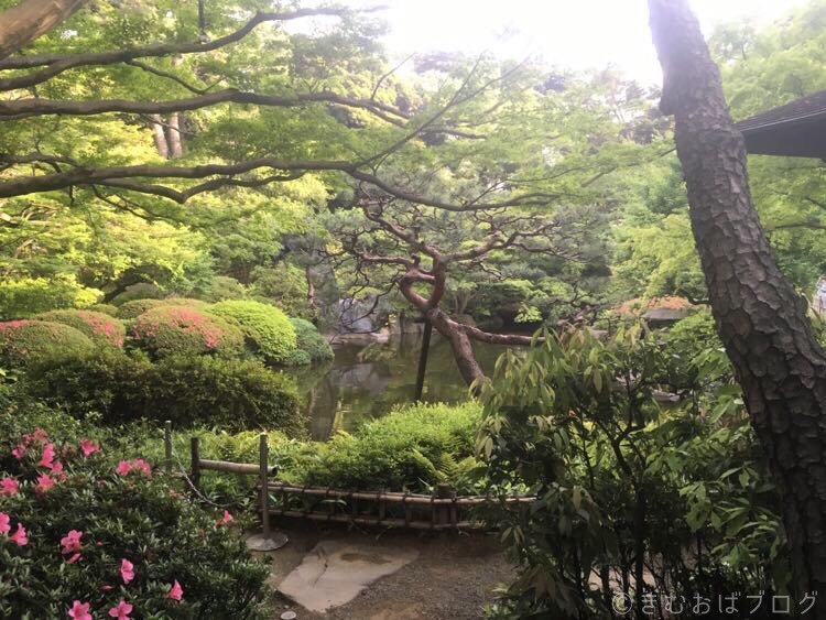 東京都庭園美術館　庭