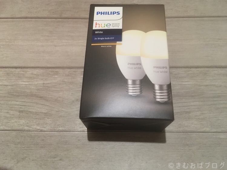 Philips Hue（フィリップスヒュー）　スマートLEDライト　E17口金 電球色
